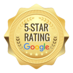 5 star google review badge